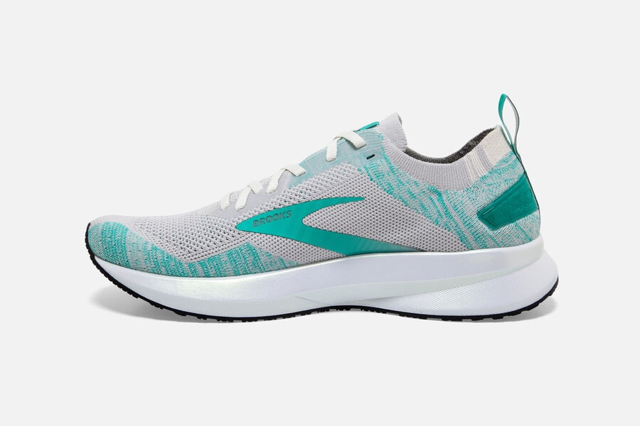 Brooks Levitate 4 Road Running Shoes Womens Grey/Turquoise 108357-RFP